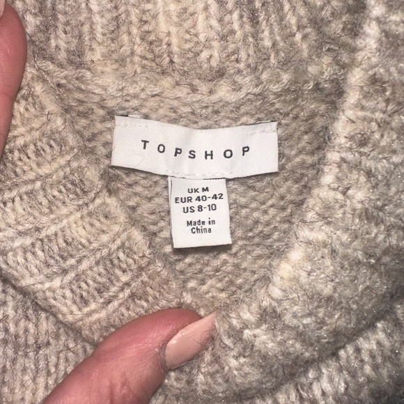 Topshop Sweater Dress - Picture 4 of 6